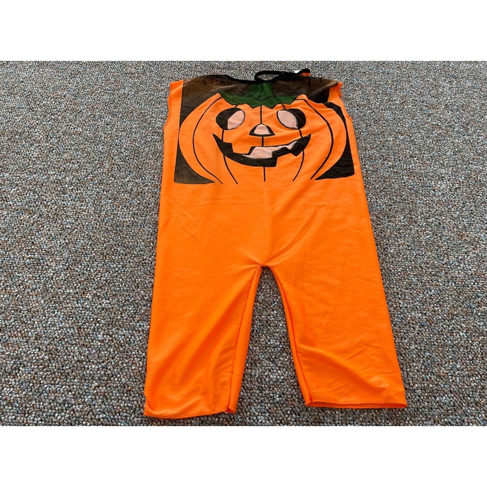 Orange Pumpkin Halloween Costume 5-6